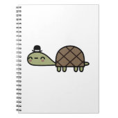 Glückliche Schildkröte Notizblock (Vorderseite)