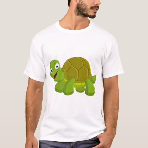 Glückliche Schildkröte T-Shirt
