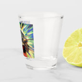 Glückliche Schildkröten-Schnapsglas Schnapsglas (Rechts)