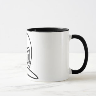 Glückliche Schnecke-Tasse Tasse