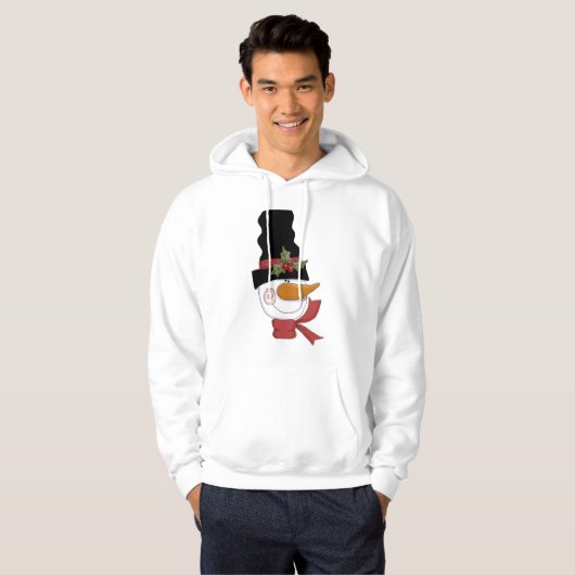 Glückliche Schneemann-T-Shirts und Geschenke Hoodie (Vorne ganz)