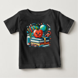 Glückliche Schultage: Essentials für den Schulbegi Baby T-shirt