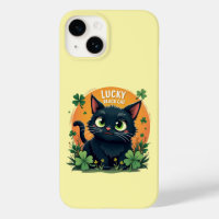 Glückliche schwarze Katze: St. Patrick's Day Clove