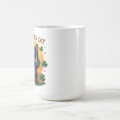 Glückliche schwarze Katze: St. Patrick's Day Clove Kaffeetasse (Mittel)