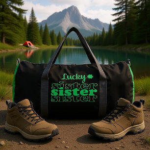 Glückliche Schwester Schwester Schwester St. Patri Duffle Bag