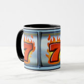 Glückliche Sevens Tasse (Vorderseite Links)