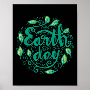 Glückliche Shirts des Earth Day für Männer, Frauen Poster