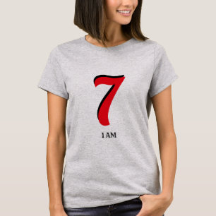 Glückliche Sieben Ich Bin T-Shirt