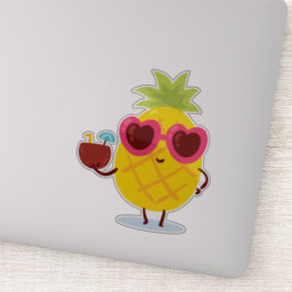 Glückliche Sommer-Party Notebook-Sticker Aufkleber