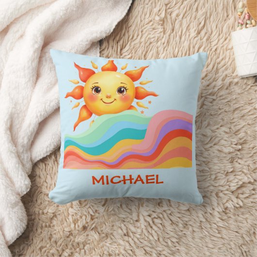 Glückliche Sommerstimmung Kissen (Decke)