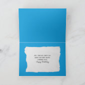 glückliche Sonne mit Sonnenbrille Geburtstag Feiertagskarte (Innenseite)