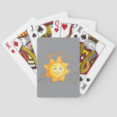 Glückliche Sonne Spielkarten (Rückseite)