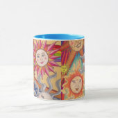 Glückliche Sonnen Tasse (Zentrum)