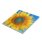 Glückliche Sonnenblume Fliese (Seite)