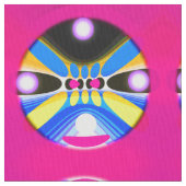 Glückliche Sphären Stoff (Nahaufnahme)