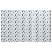 Glückliche spielerische Pinguine Stoff (Fat Quarter (45,7 x 55,9 cm))