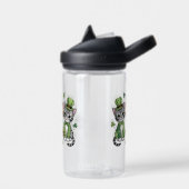 Glückliche St. Patrick’s Day-Kätzchen-47474 Trinkflasche (Links)