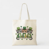 Glückliche St. Patrick's Day-Kätzchen-47474 Tragetasche (Rückseite)