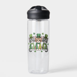 Glückliche St. Patrick's Day-Kätzchen-47474 Trinkflasche