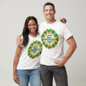 glückliche St. Patricks-Kleeblätter T-Shirt (Unisex)
