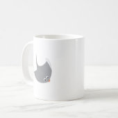 Glückliche Stachelrochen Kaffeetasse (Vorderseite Links)
