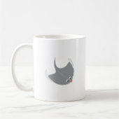 Glückliche Stachelrochen Kaffeetasse (Links)