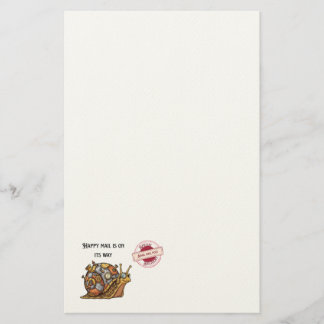 Glückliche Steampunk-Schnitzpost-Schreibwaren Briefpapier