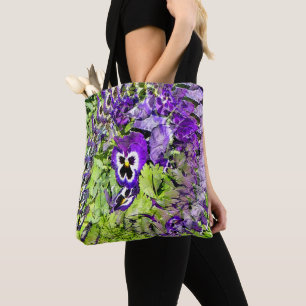 Glückliche Stiefmütterchen... Tasche