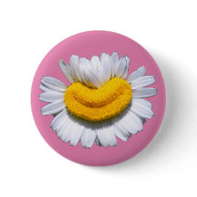 Glückliche Strahlende Kamille-Blume Lächeln