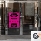 Glückliche Stunde Bar Und Pub Fensteraufkleber (Büro Tür)
