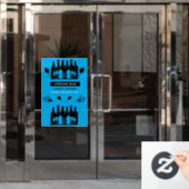 Glückliche Stunde Bar Und Pub Fensteraufkleber (Büro Tür)
