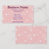 Glückliche Stunde Visitenkarte (Vorne/Hinten)