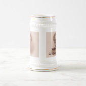 Glückliche Stunden-Tasse Bierglas (Mittel)