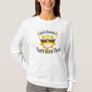 Glückliche Stunden-Team Santa Barbara T-Shirt