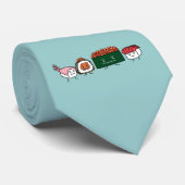 Glückliche Sushi Krawatte (Gerollt)