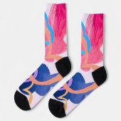 Glückliche Tag Socken (Linkes Detail)