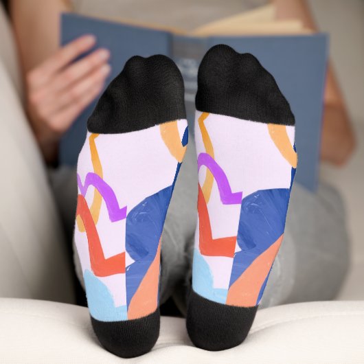 Glückliche Tag Socken (Unterseite)