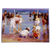 Glückliche Tage am Strand (von E.H. Potthast)
