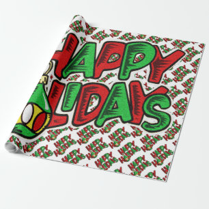 Glückliche Tage - Geschenkpapier