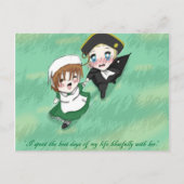 Glückliche Tage Postkarte (Vorderseite)