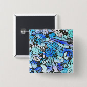 Glückliche Tage sind wieder hier Button (Vorne & Hinten)