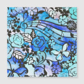 Glückliche Tage sind wieder hier Magnetkarte (Vorderseite)