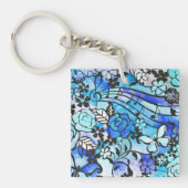 Glückliche Tage sind wieder hier Schlüsselanhänger (Vorderseite)