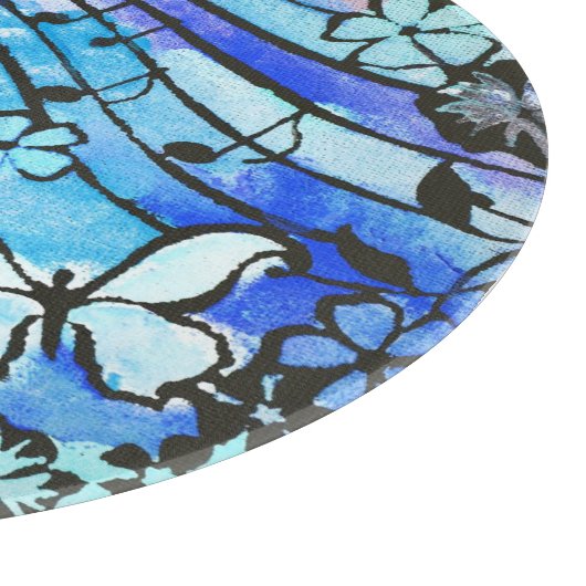 Glückliche Tage sind wieder hier Schneidebrett (Ecke)