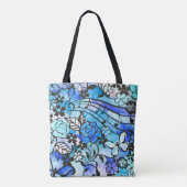 Glückliche Tage sind wieder hier Tasche (Rückseite)