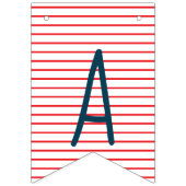 Glückliche Tagesabenteuer-Flaggen-Fahne Wimpelkette (Dritte Fahne)