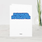 Glückliche Tageskarte Karte (Rückseite)