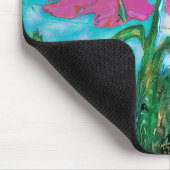 Glückliche Tagesmausunterlage Mousepad (Ecke)