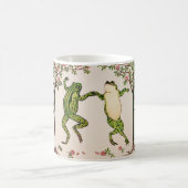 Glückliche Tanzfrösche-Tasse Kaffeetasse (Mittel)