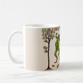 Glückliche Tanzfrösche-Tasse Kaffeetasse (Links)